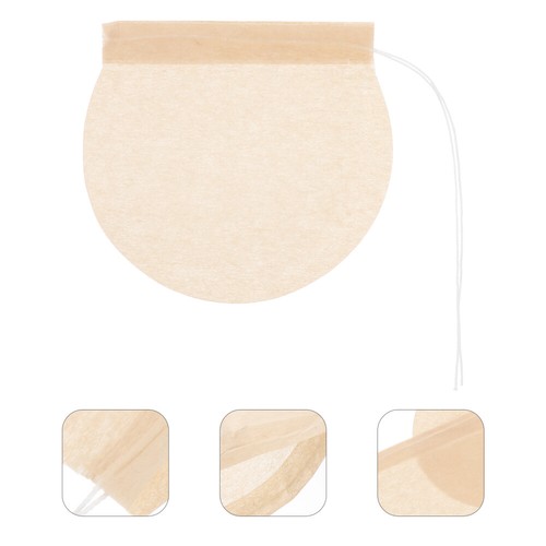 100 Pcs Tee Tasche Filter Papier Wiederverwendbare Tee Tee Filter - Bild 12 von 12