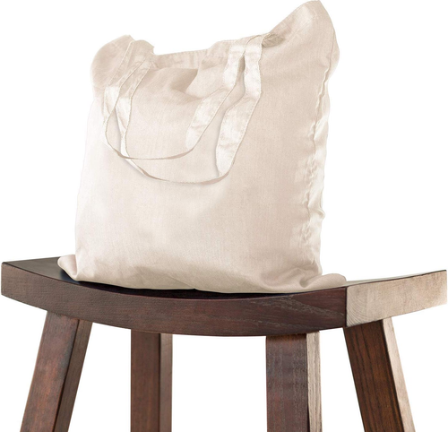 10 STÜCK Baumwolltasche 38X42 Cm Unbedruckt, Zwei KURZE Henkel OEKO-TEX® Zertifi - Bild 4 von 12