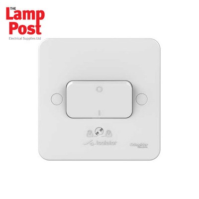 SCHNEIDER LISSE 3 POLE FAN ISOLATOR CONTROL SWITCH WHITE GGBL1013 K4859