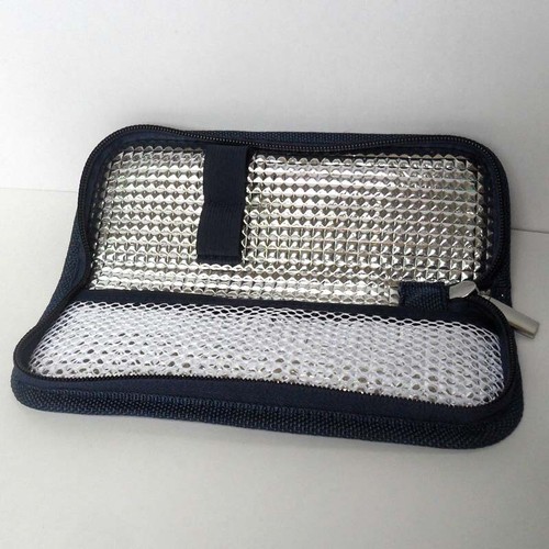 Portable Diabetic Insulin Cooling Bag Pill Protector Organizer without Gel - Bild 9 von 21