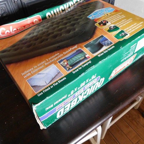 COLEMAN-QUEEN SIZE QUICKBED AIR MATTRESS-NEW OLD STOCK-NEVER OPENED - Picture 4 of 6