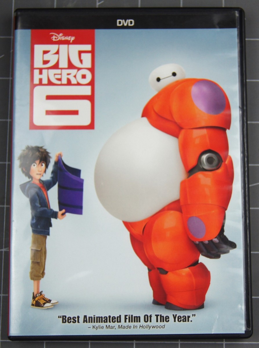 Big Hero 6 (DVD, 2015) Disney Animation | eBay