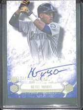 2016 Topps Tier One Rookie Autograph #BOA-KM Ketel Marte No 123 of 299
