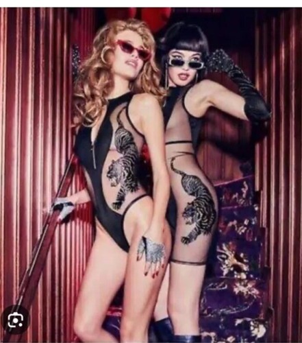 Rare Honey Birdette Khan Bodysuit Size XS
