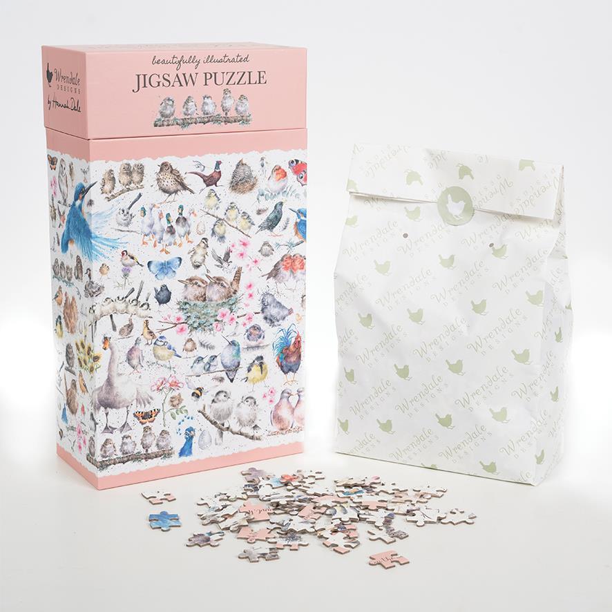 Jigsaw Puzzle - Garden Birds & Feathered Friends - 1000 Pieces - Wrendale
