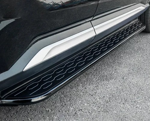 Barras Nerf de 2 peldaños laterales estriberas para Audi Q5 2009-2017 aluminio - Imagen 4 de 7