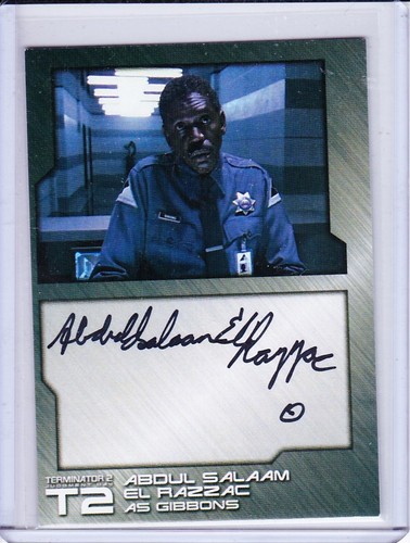 Unstoppable Cards Terminator 2 Autograph Trading Card Selection - Picture 4 of 10