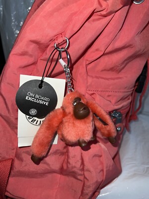 Authentic Kipling Papaya Tonal On Board Exclusive Backpack  display picture 1