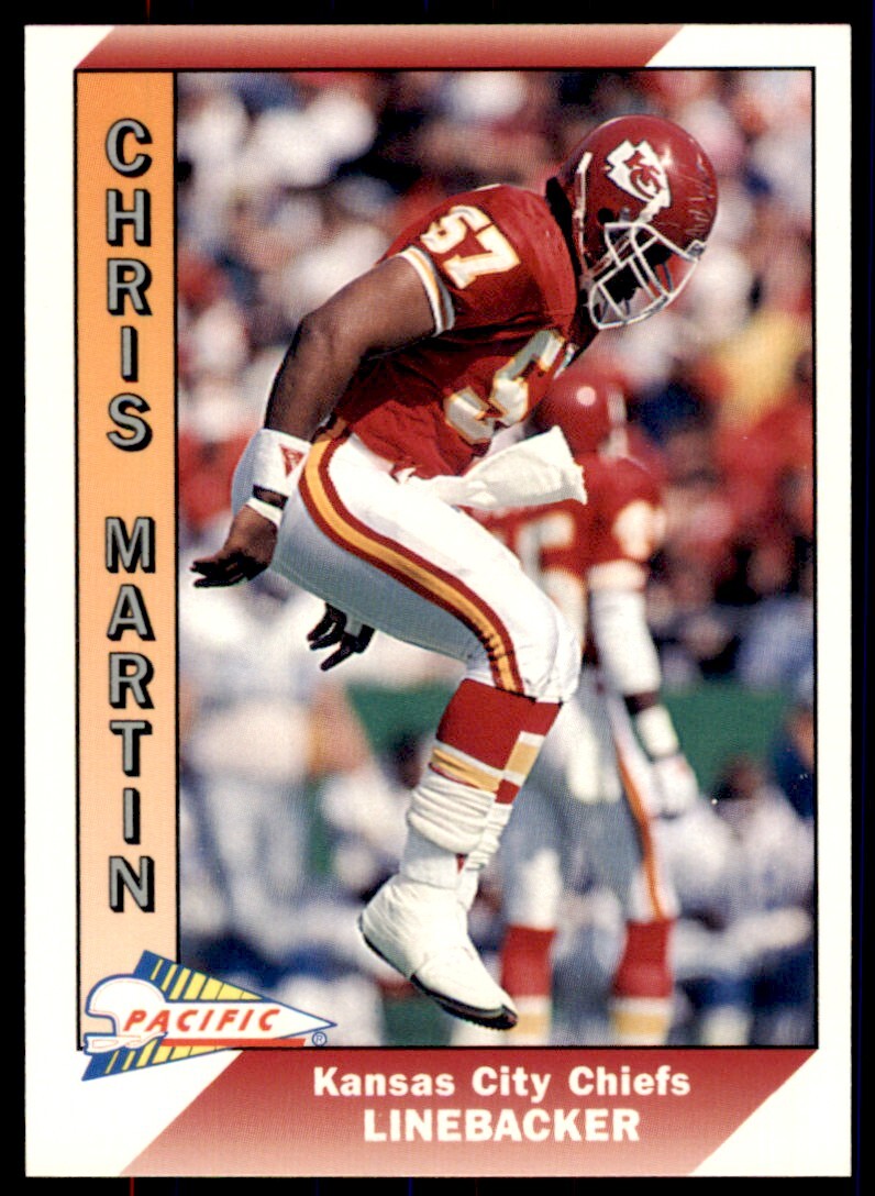 1991 Pacific Chris Martin . Kansas City Chiefs #212 | eBay