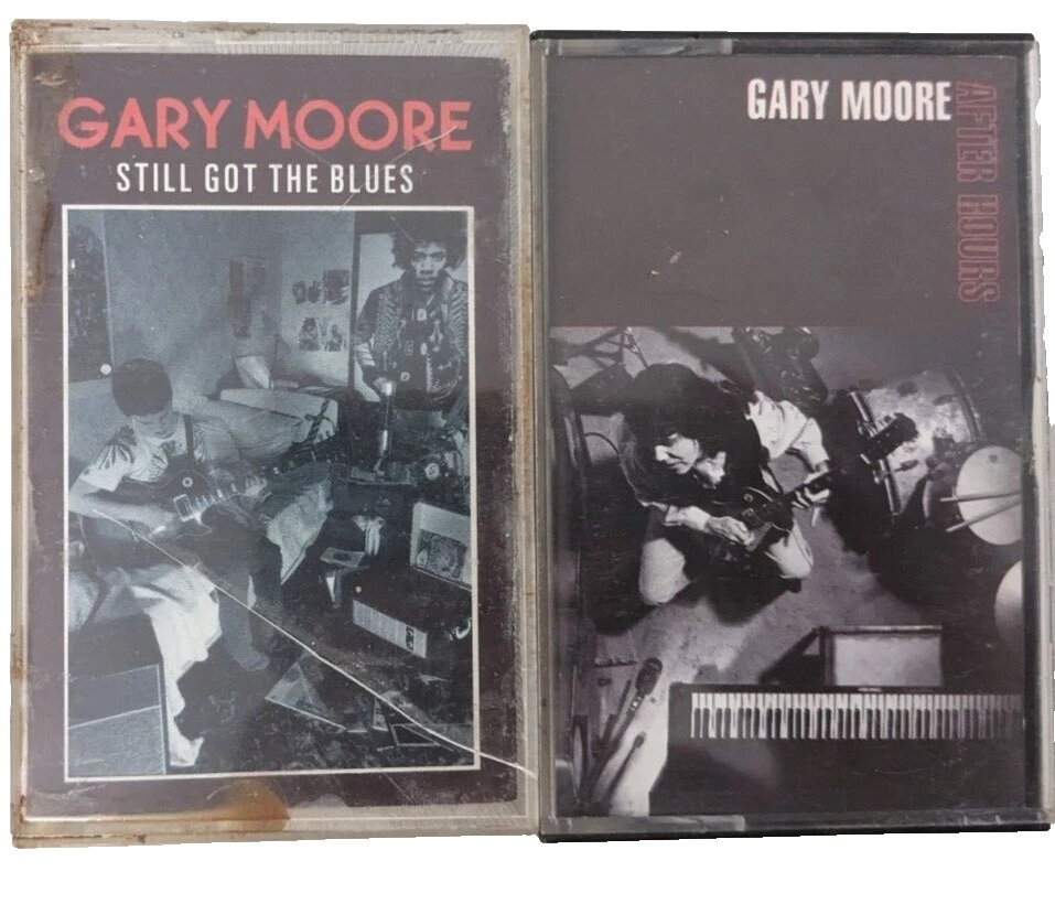Gary Moore Blues Music Cassettes