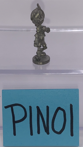 2001 Monopoly Disney Edition Pinocchio Metal Pewter Figure Replacement PIN01 - Picture 4 of 4