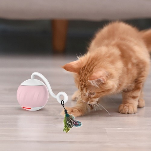 Electric Smart Cat Toys Automatic Ball Rolling Cat Toys Interactive Cat and Dog - Picture 4 of 9