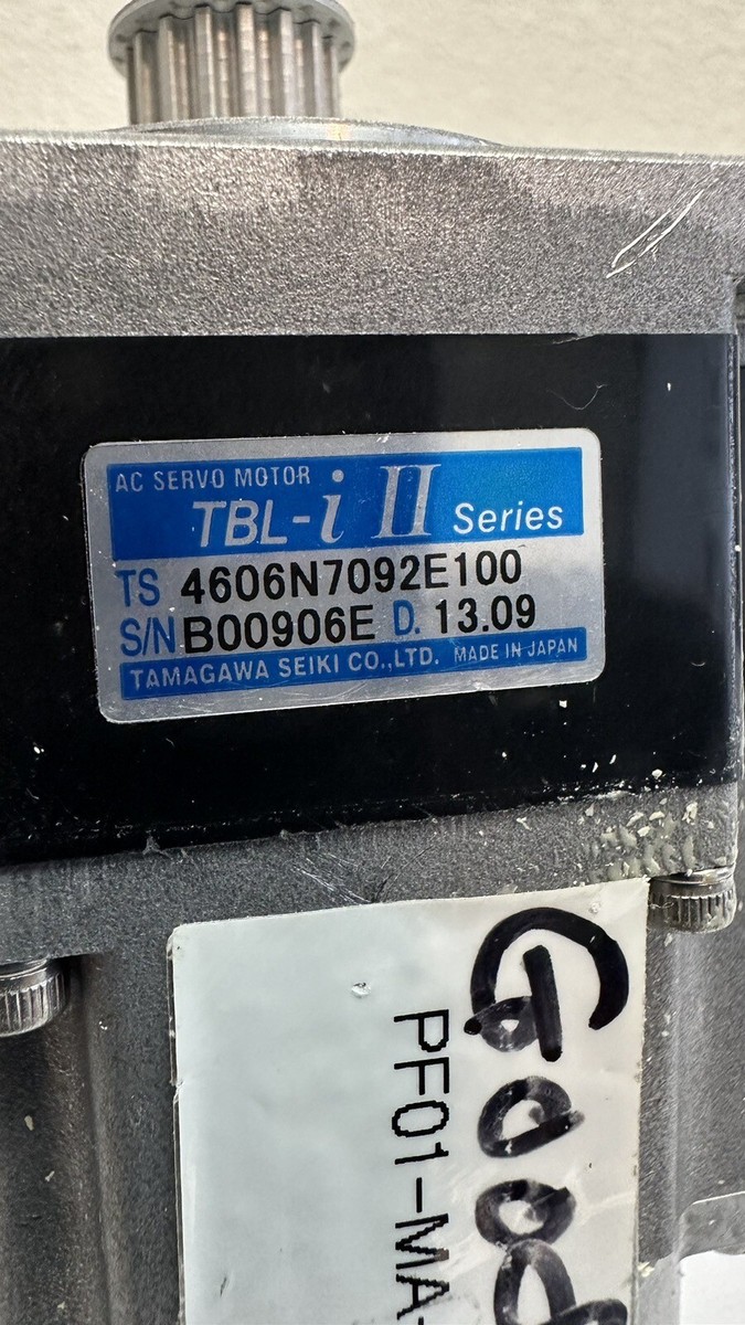 TAMAGAWA SEIKI TBL-i ll AC SERVO MOTOR TS 4606N7092E100 | eBay TAMAGAWA SEIKI TBL-i ll AC SERVO MOTOR TS 4606N7092E100 | eBay