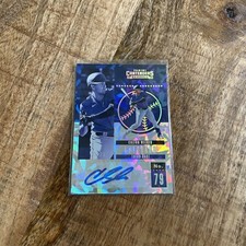 2020 Panini Contenders Rookie Ticket Auto Colton Welker Rockies # 17/23