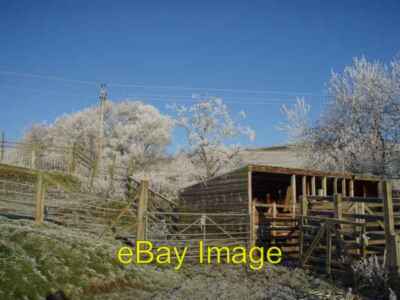 Photo 6x4 Uplands sheds Dingwall/NH5458 Sheds and sheep pens at Uplands  c2008