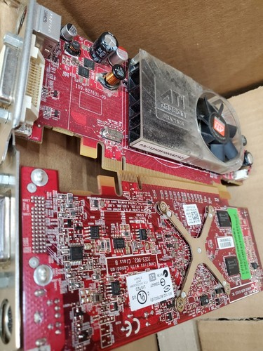 LOT OF 10 ATI Radeon Graphics B276 SFF PCI-Express Video Card & Dual cables $2ea - Picture 10 of 10
