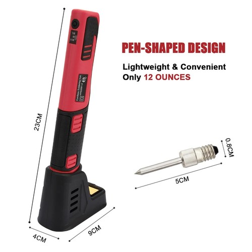 Electric Iron Convenient Charging Wireless Welding Internal Heat Welding Pen - Picture 18 of 20