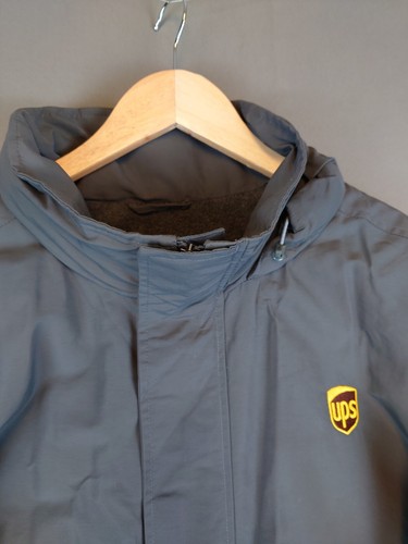 Lands' End Full Zip Jacket UPS United Postal Service Shipping Men's Size XL - Picture 4 of 14