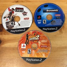 PS2 LOT: DDRMAX 2, Brunswick Pro Bowling, Out of the Chute [Sony Playstation 2]