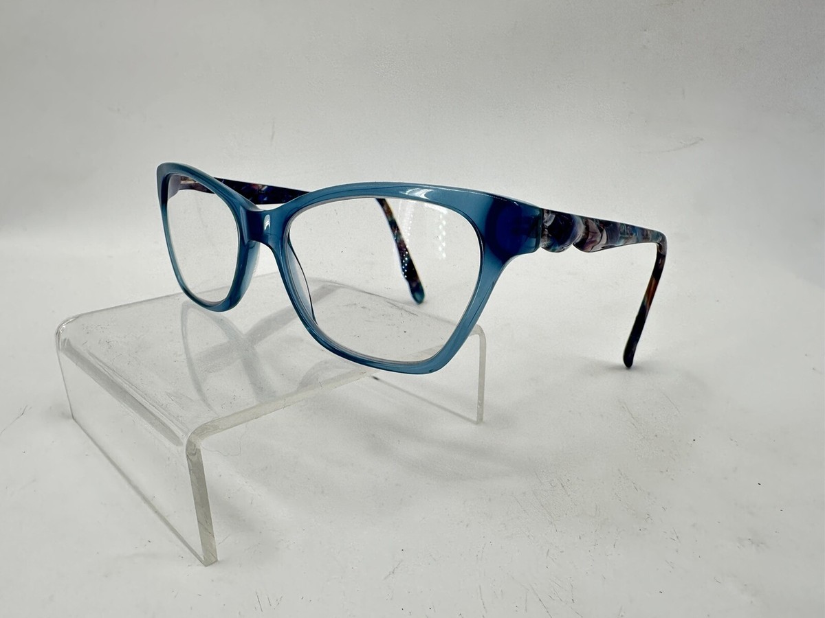 Jenny McCarthy Zyloware 249 Blue Frame Eyeglasses (AR-111