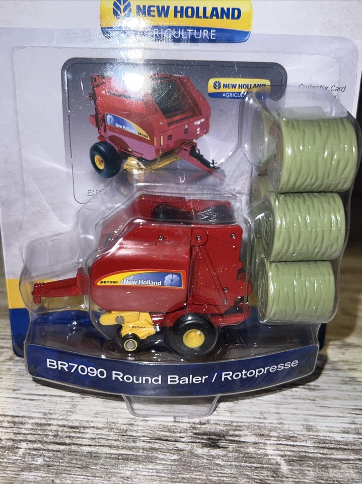 1/64th Scale New Holland BR7090 Round Baler Die-Cast Ertl - Image 2 of 4