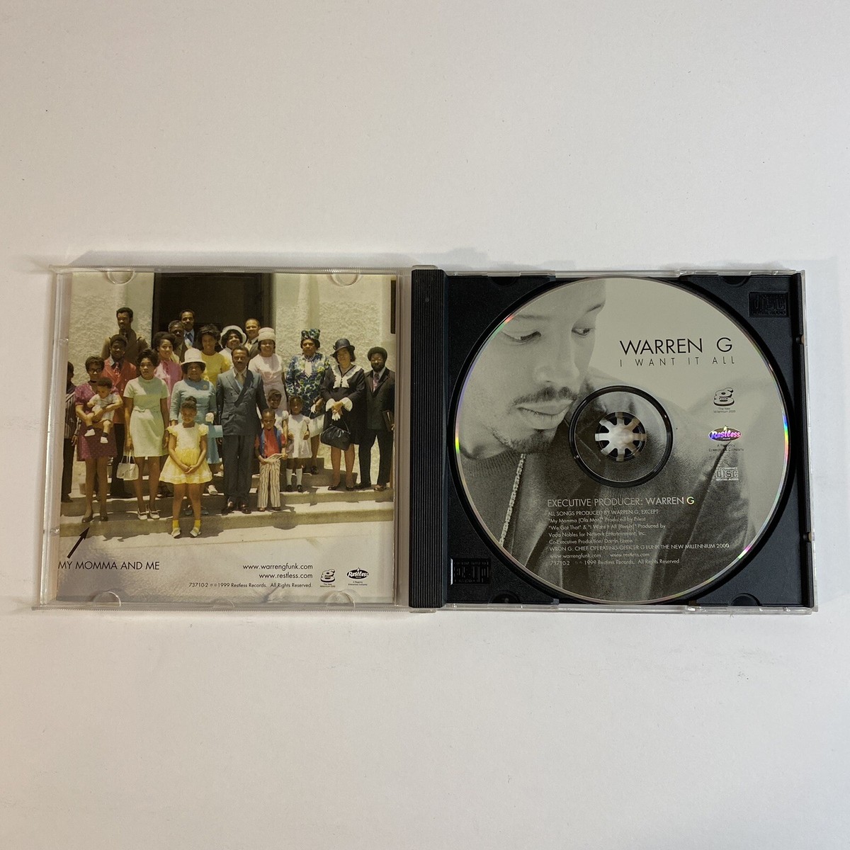 I Want It All [PA] by Warren G (CD, Oct-1999, Restless