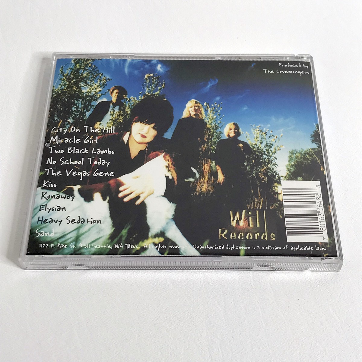 THE LOVEMONGERS Whirlygig CD 1997 Ann & Nancy Wilson
