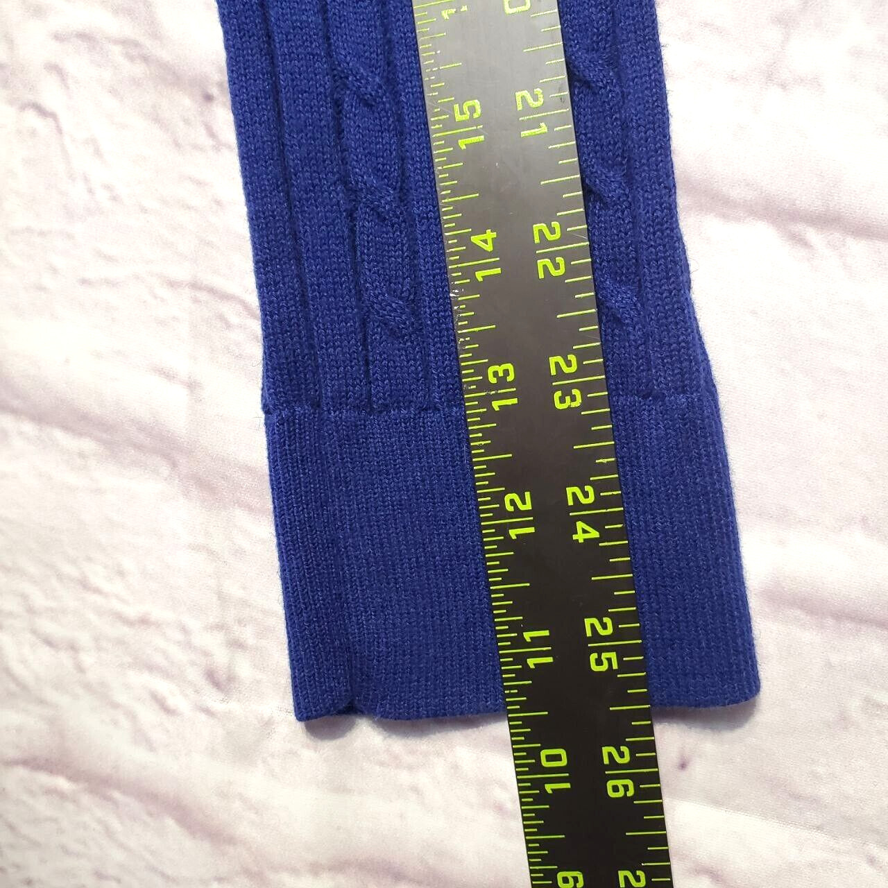 Talbots Cable Knit Crew Neck Pullover Sweater Wom… - image 8