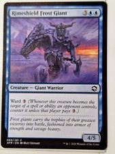 Rimeshield Frost Giant - Adventures in the Forgotten R - Magic the Gathering MTG