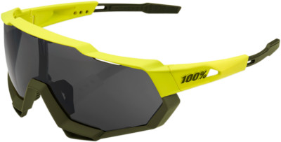 専用　新品 100%SPEEDTRAP Black and yellow 100% Speedtrap Sunglasses Neon Yellow/Black Mirror | eBay