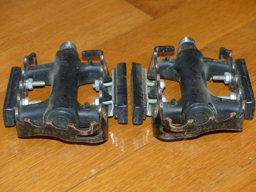 Pedali GIANT pedali piatti pedali piattaforma mountain bike RARI retrò vintage - Foto 2 di 8