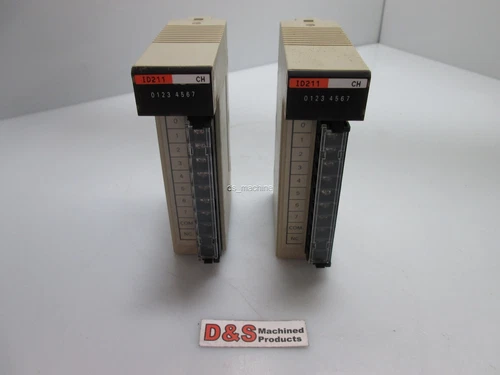 Lot of 2 OMRON C200H-ID211 Input Unit 12-24VDC, 10mA