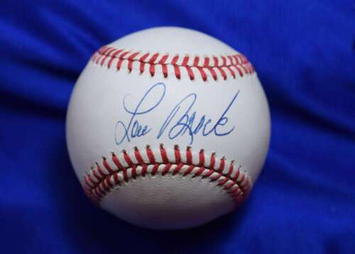 Lou Brock PSA DNA Autographed National League Signed Baseball