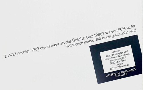 Heinz Mack Siebdruck in 3 Farben Edition Kunsthaus Scheller Stuttgart 1987 - Bild 3 von 6