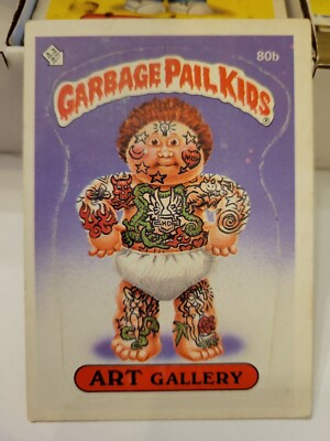 Garbage Pail Kids アートブック Garbage Pail Kids 2nd Series Art Gallery #80b USA Gpk | eBay