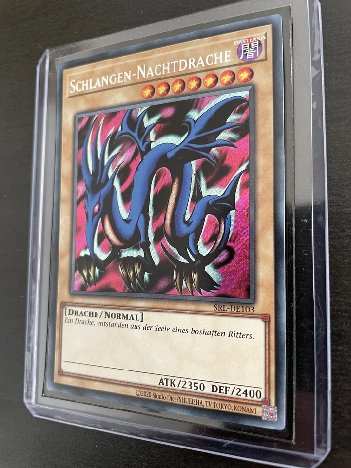 Yu-Gi-Oh! Schlangen-Nachtdrache SRL Secret Rare Near Mint 25th Anniversary - Bild 2 von 4
