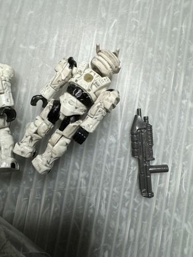 HALO Mega Bloks UNSC White FIGURE LOT/5 Rare 96805 Hayabusa Spartan Alien - Picture 9 of 14