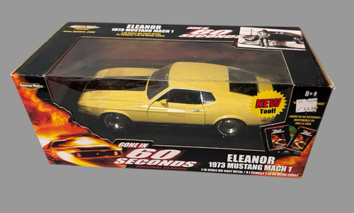 1:18 Scale Ertl 1973 Mustang Mach 1 Eleanor Gone in 60 Seconds Original Classic - Picture 7 of 7