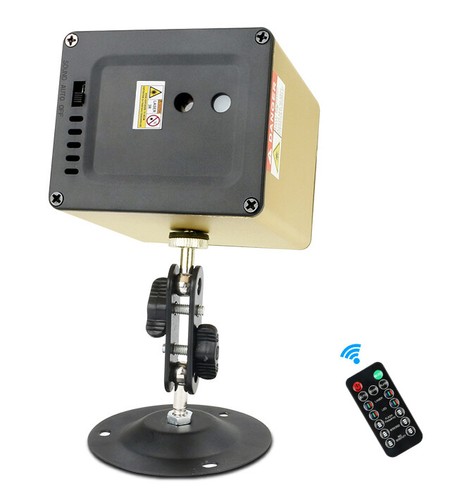 Luz láser RG escenario Bluetooth luz sonido activado decoración iluminación club DJ - Imagen 6 de 12