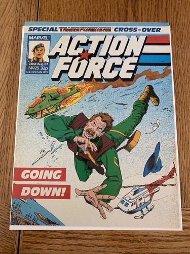 ACTION FORCE No25: Marvel/UK/Gi Joe (HighGrade) NM range