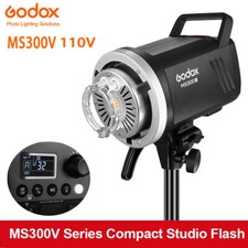 US Godox MS300V MS300-V 300W Compact Studio Flash Light Bowens Strobe Monolight