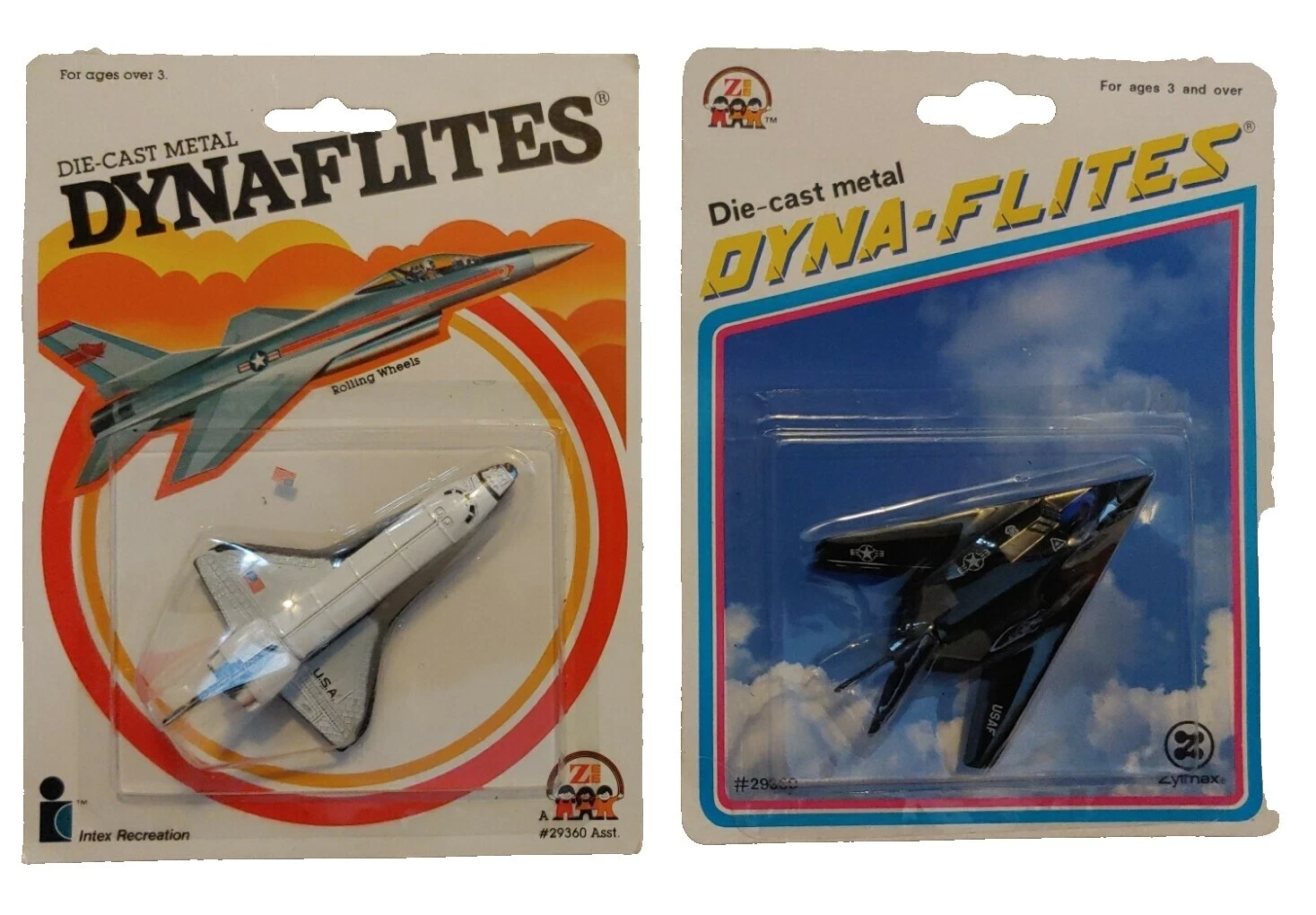 White Metal Vintage fabricación Diecast aviones y naves espaciales