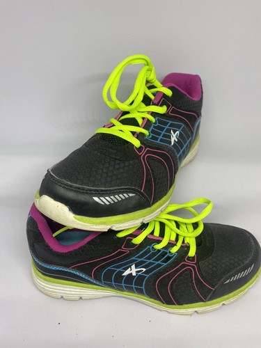 Women Athletech Willow 2 Black/Pink/Blue/Green Tennis Athletic Shoes 7M - Picture 9 of 10