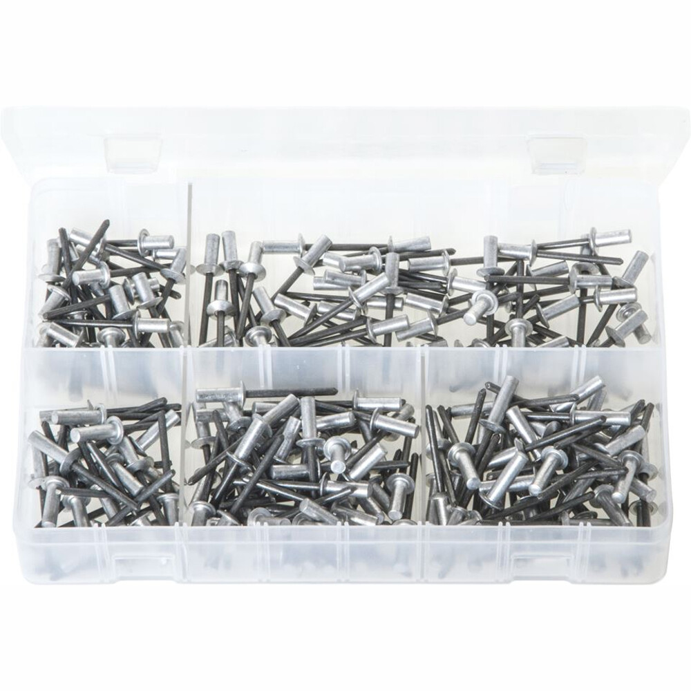 Rivets - Sealed Type (Closed End). Aluminium. 200 Pieces. AB146N