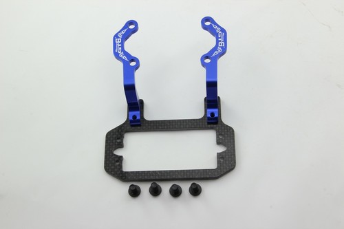 GTB LOSI 5IVE -T Carbon Fiber Reinforcement Throttle Servo Mount Bracket - Picture 3 of 3