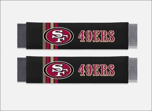 NFL San Francisco 49ers Car Truck Front Back Floor Mats Steering Wheel Cover - Picture 2 of 10