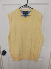 90s Tommy Hilfiger Cable Knit Sweater Vest Sz XL