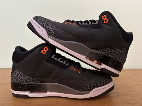 Air Jordan 3 Retro 'Fear' 2023 - Size UK 6.5 - Used - Picture 3 of 9