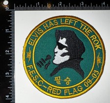 USAF Red Flag 09-2003 FESC 25th Fighter Squadron Elvis Has Left the ROK Patch