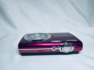 Nikon COOLPIX S230 Rose Red 10.0MP Digital Camera English Nikon COOLPIX S230 Rose Red 10.0MP Digital Camera English